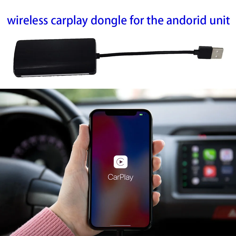 Usb беспроводной ключ carplay для Volkswagen BMW benz Toyata Mazda с android навигацией Автомобильный мультимедийный плеер с android авто