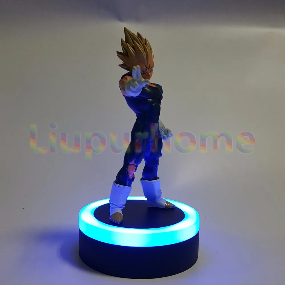 Светодиодная лампа Dragon Ball Z Evil Vegeta с ночным освещением основа для аниме DBZ Son Goku