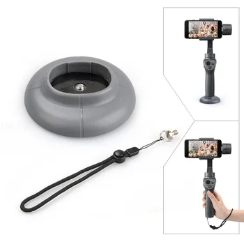 

Pedestal Fixer Base Mount for DJI Osmo mobile 2 handheld Gimbal w / hand strap wrist anti-separtion custody