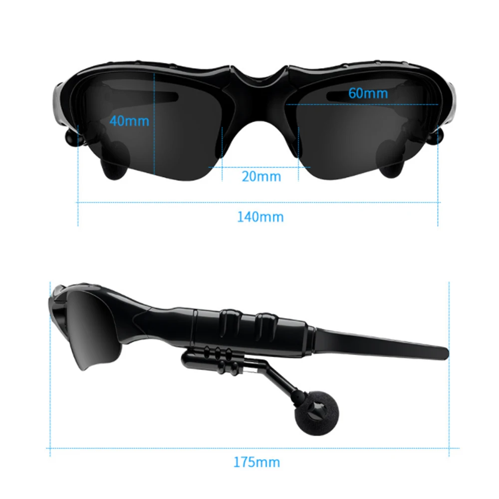 X8S Bluetooth 5,0 наушники гарнитура Модные солнцезащитные очки поляризованные наушники гарнитура умные очки с микрофоном для вождения на открытом воздухе