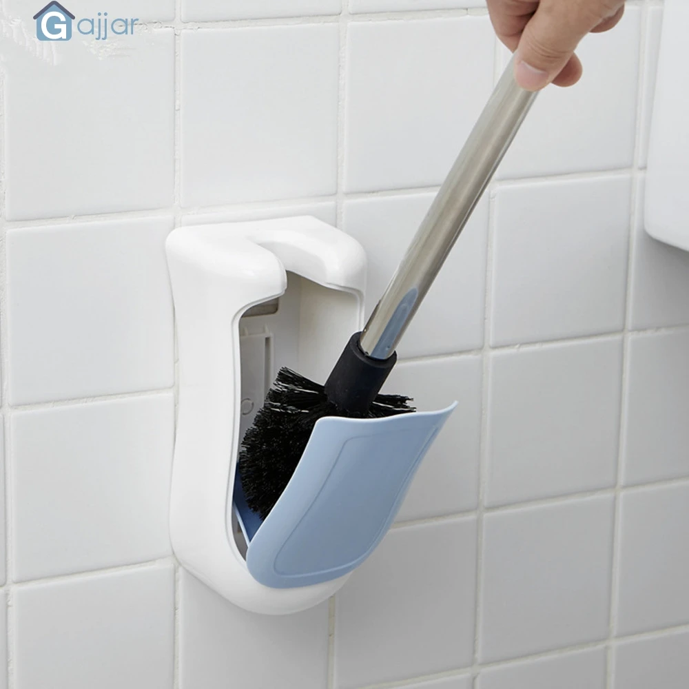 Home Storage Bathroom Tool Wall Mounted Toilet Holder Cleaning Brush