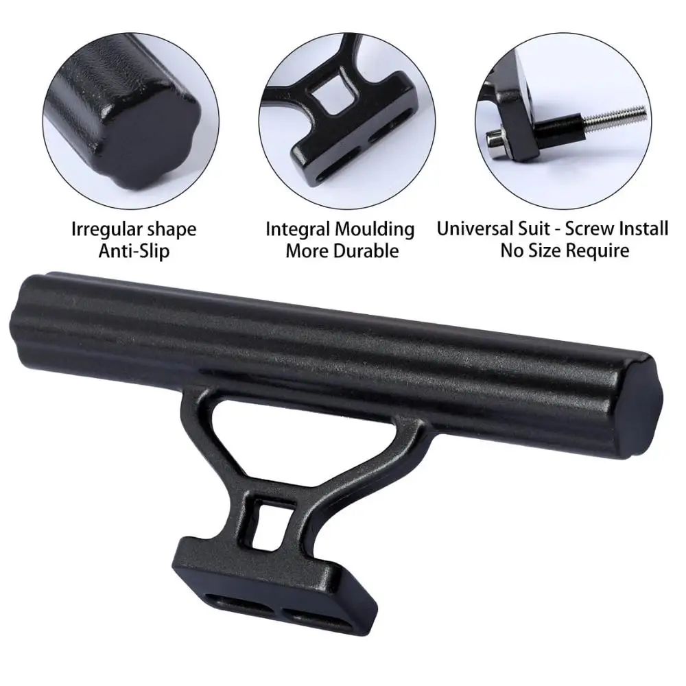 Bicycle Handlebar Extender and Flashlight Holder