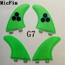 Дизайн серфинга плавники/G7 L Размер доски для серфинга плавники с стекловолокном мед расческа Материал(4pcs-set) MICFIN