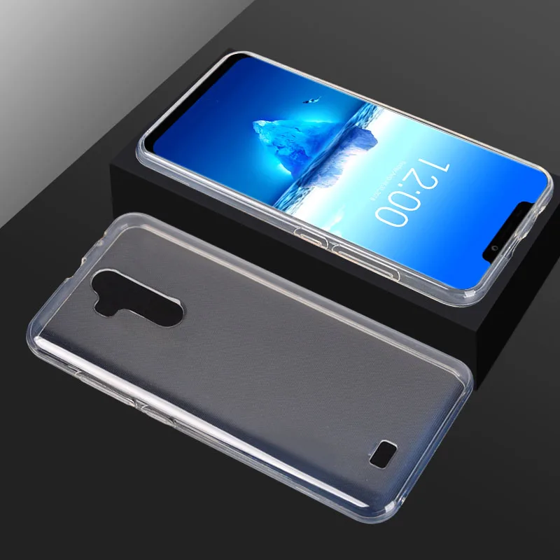 Luxury Soft Silicone TPU Case For Oukitel C12 Pro Back Cover Protective Phone Cases Capa Fundas | Мобильные телефоны и