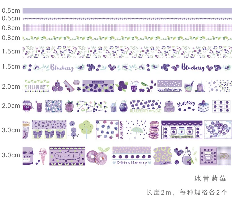 Mohamm фруктовые ноты серии Набор Kawaii планировщик руководство Декоративные Бумага васи маскировки клейкие ленты школьные принадлежности