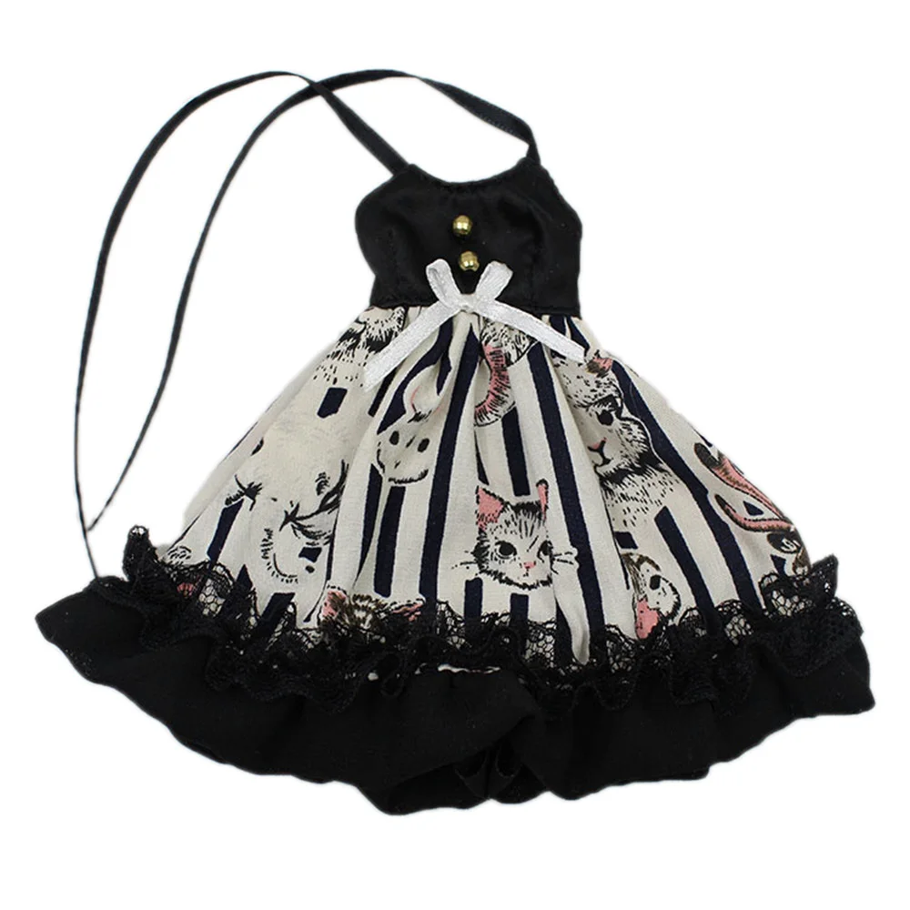 Oufit для Blyth doll Cat платье простого одевания подходит нормального соединения azone 1/6 bjd