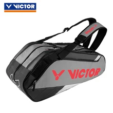 Оригинальная сумка Victor для бадминтона, брендовый рюкзак для теннисного зала, сумка для бадминтона для 12 предметов, спортивная сумка