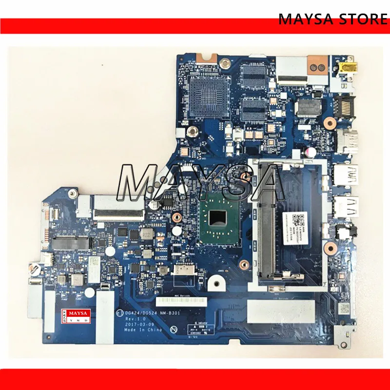 NM B301 для Lenovo IDEAPAD 320 15IAP 80XR материнская плата ноутбука 5B20P20644 DDR3L W/ N3350 CPU 100%