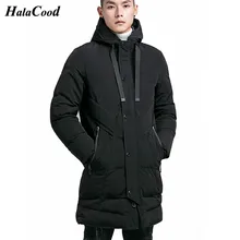 HALACOOD, Модное Новое поступление, Мужская Толстая теплая зимняя мужская парка, большие размеры, длинное хлопковое пальто, куртка, парка для мужчин размера плюс 3XL