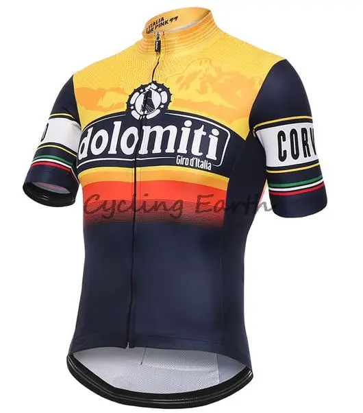 Тур де италия D'ITALIA Велоспорт Джерси с коротким рукавом велосипед одежда велотрусы одежда для велоспорта комплект Ropa Ciclismo