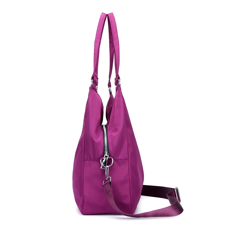 الإناث قدرة كبيرة حقائب النساء أزياء النايلون الكتف حقيبة شاطئية الأعلى مقبض عارضة Crossbody حقيبة كيس فام بولسا الأنثوية