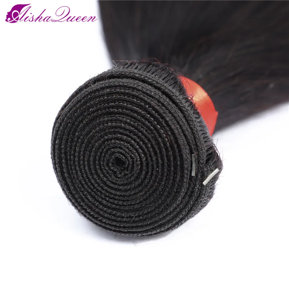 Aisha Queen Malaysia Human Hair Extensions Straight Hair Bundles Non Remy Human Hair weaving 8-26 inch Extensions