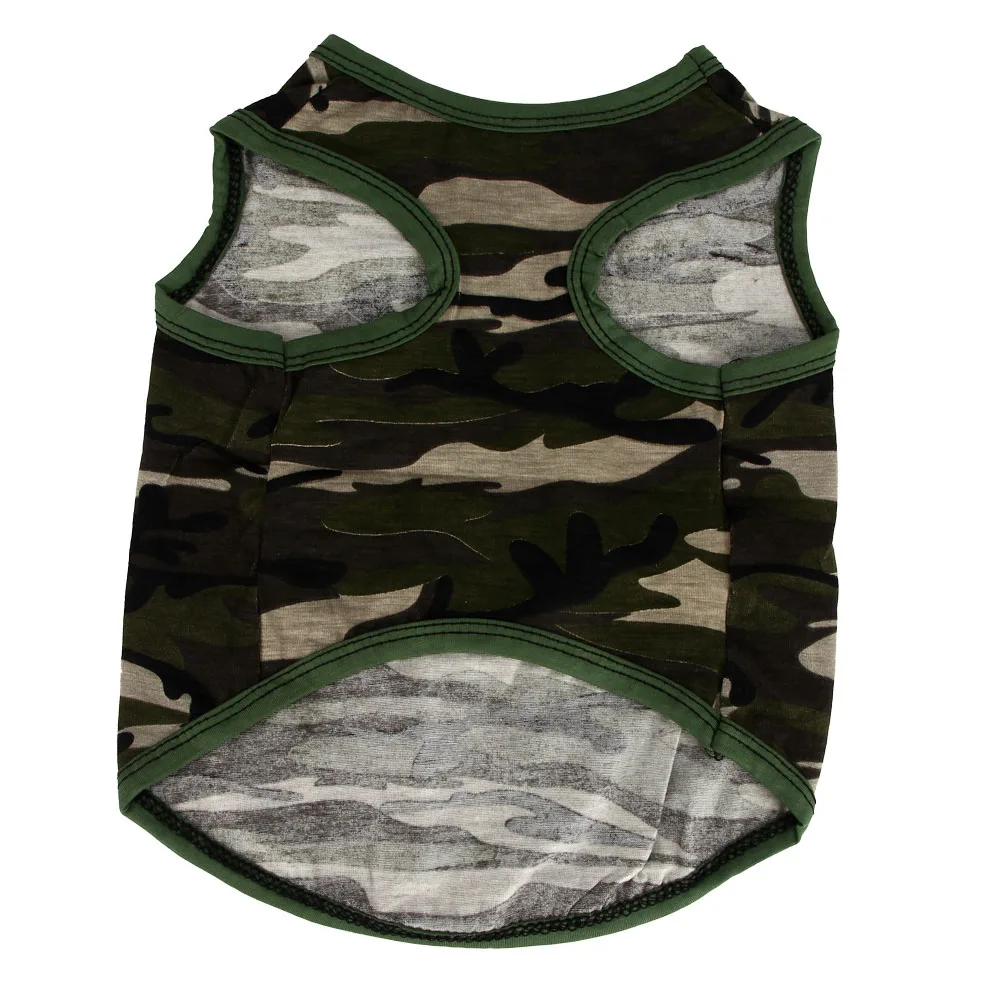 

MUQGEW 2017 Hot Selling Pet Dog Cloths Summer Classic camouflage Vest Cotton Ventilation Comfort Dog Vests