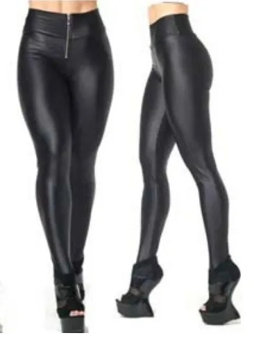 Aliexpress.com : Buy HOT! SEXY! A64 Women's Faux Leather Leggings ...
