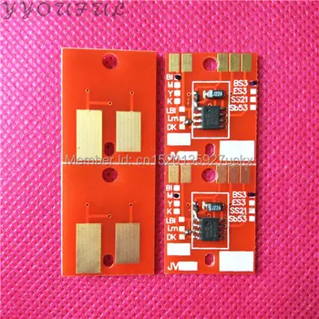 

High quality 4 colors Mimaki permanent chip BS3 for Mimaki JV5 ink cartridge chip one set for sale