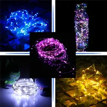 Operated 10M 100 Led String Lights Christmas Holiday Wedding Party Decoration String lights with Battery box