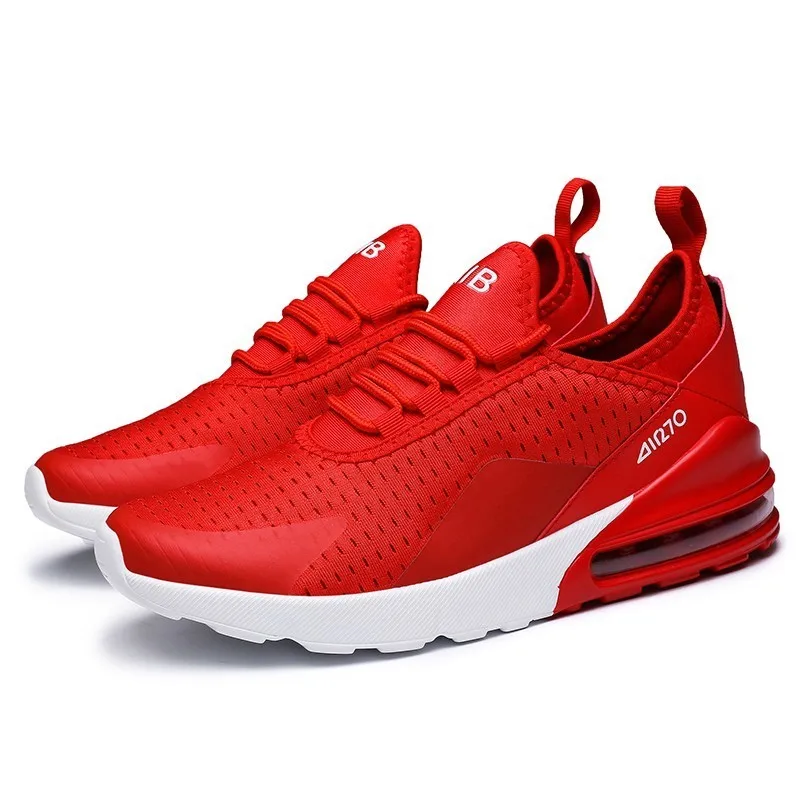 Кроссовки унисекс, весенние кроссовки для бега, женская обувь для взрослых, спортивная обувь для бега, на шнуровке, Нескользящие мужские кроссовки для прогулок - Цвет: A053 Red
