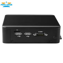 Partaker N6 Quad Core J1900 Fanless Office Mini PC With Dual Lan Support Dual Display