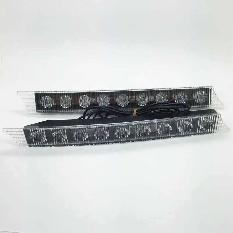 Yibaisite Car Daytime Running LED DRL Light Waterproof Car Lamp For