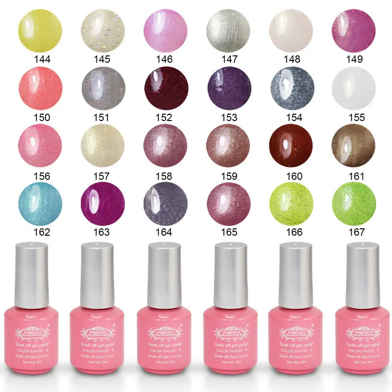 

Nail Gel Polish Perfect Summer Nails Gel Pofessional Soak off UV LED Gel 8ml 1 pcs For Nail Art