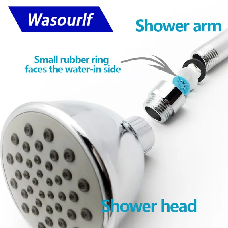 Wasourlf good quality water saving brass regulator for shower head