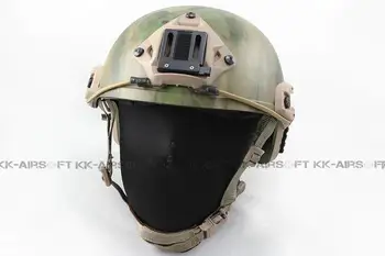 

FMA Airsoft FAST helmet style MH Helmet (A-TACS FG) tb464