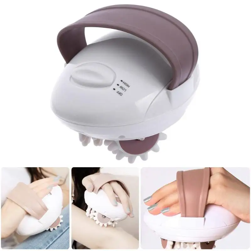 

3D Electric Full Body Slimmer Massager Weight Loss Roller Cellulite Massage Device Fat Burner Spa Machine Machine Face Lift Tool