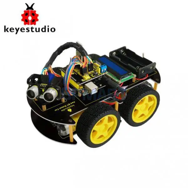 

Keyestudio 4WD Bluetooth Multi-functional DIY Car For Arduino Robot Starter