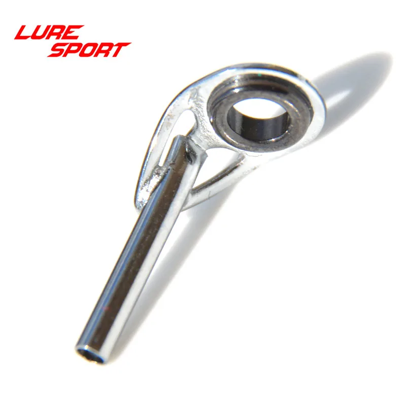 LureSport 10 шт. верхняя направляющая рамка из микросеребра черное/Золотое кольцо