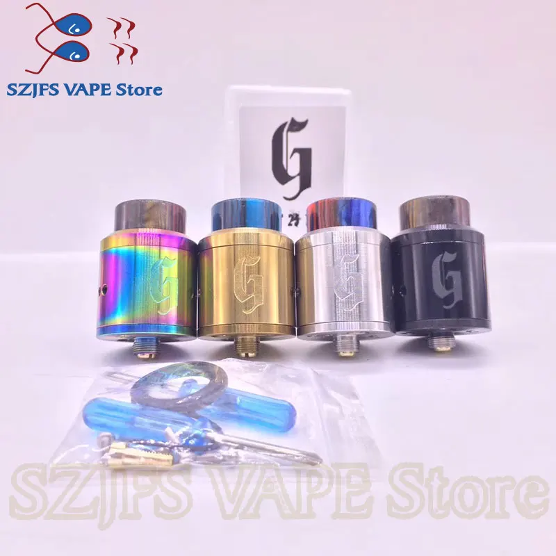 

sub two Goon v1.5 Atomizer Adjustable Airflow 528 24mm Atomizer rda Rebuildable Dripping Super bright For 510 Mod Vaporizer vape