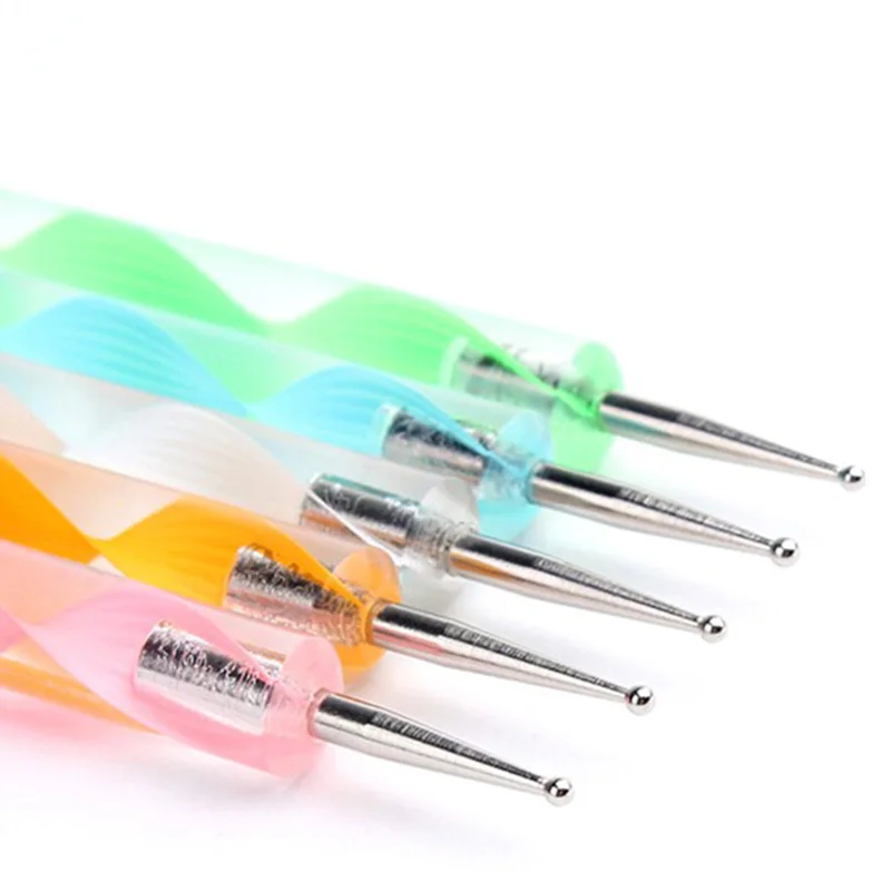 5 шт. ручка для рисования ногтей Раскрашивание инструмент маникюра дизайн