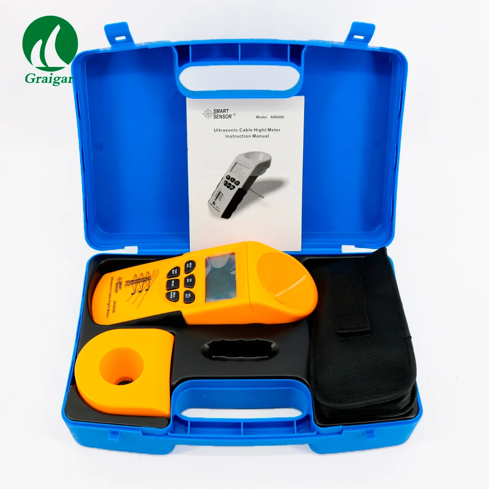 

Measure the Distance Between Wire to Wire AR600E Ultrasonic Cable Height Meter