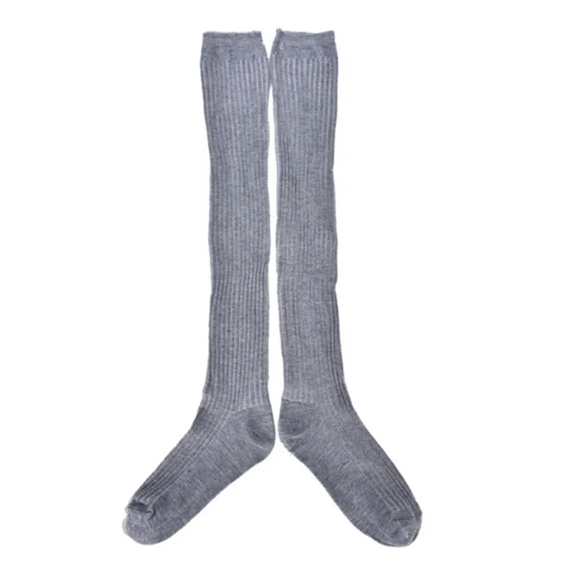Feminino Long Thigh High Socks Sexy Over Knee Sock New Fashion Rain Boot Cuff Socks Meias Meninas