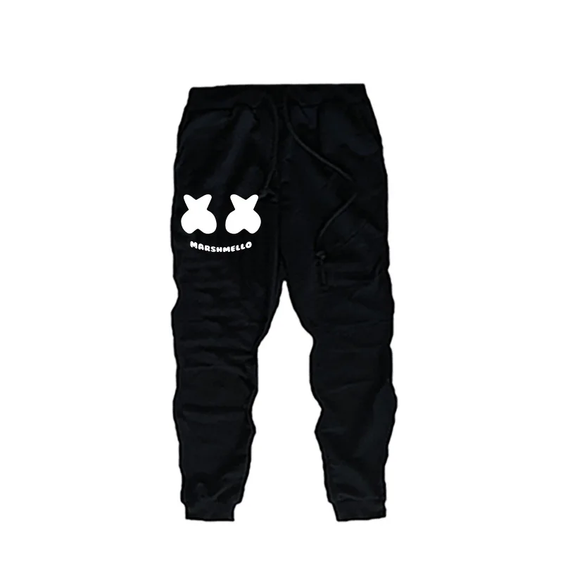 

DLF 2-12 New Spring Autumn 2019 Marshmello Pants Kids Boys Raper Trousers Jogging Sweat Hip Hop Joggers Children Clothes Bottom