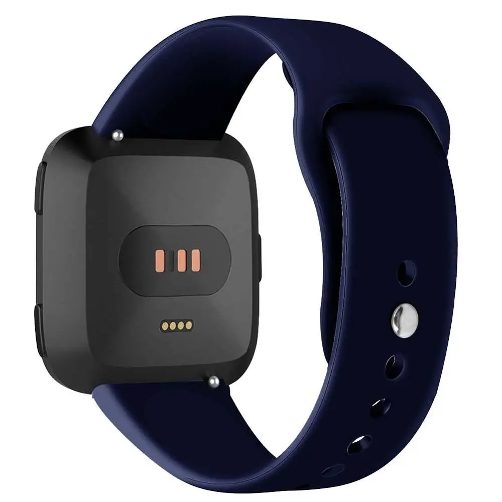 AMAZFEEL силиконовый ремешок для часов Xiaomi Huami Amazfit Bip ремешок 20 мм ремешок для часов Mijia для Garmin vivoactive 3 - Цвет: Midnight blue
