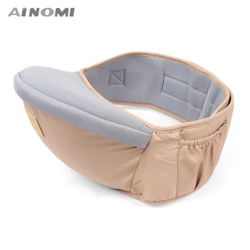 

Dropshipping Ainomi New Design Waist Stool Walkers Baby Sling Hold Waist Belt Backpack Hipseat Belt Kids Infant Hip Seat