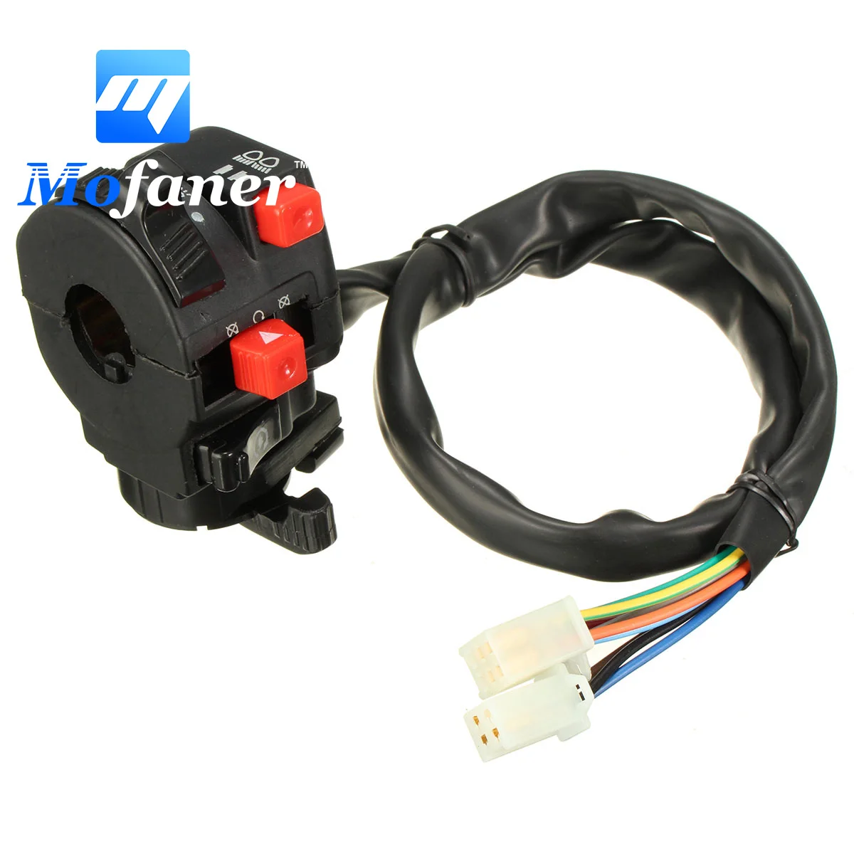 

Left Control Switch For Most Chinese ATV Mini Quad Headlight Throttle Bean Light