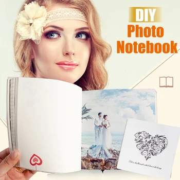 12 × 12インチのフォトアルバム写真のためのバレンタインデーのギフト、結婚式のゲストブック、diy記念旅行メモリ