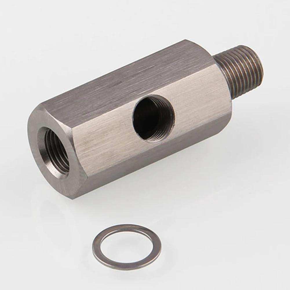 

Accessories Universal Turbocharger Car Parts Tool Stainless Steel Oil Pressure Sensor Tee 1/8inch Feed Line Gauge Turbo Supply