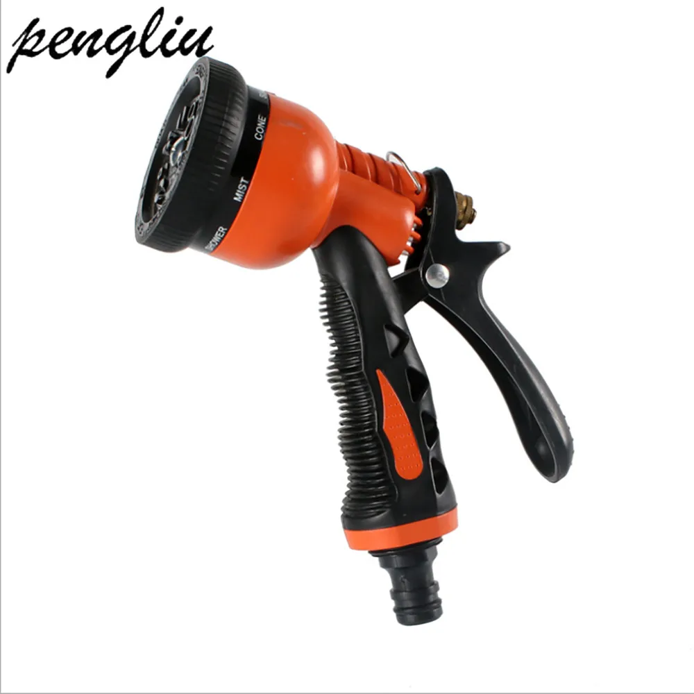 

8 Pattern Watering Lawn and Garden Adjustable Hose Spray Garden Water Gun For Watering Hose Spray Gun Car Wash, Cleaning IT219