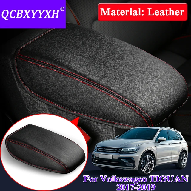 Car Armrest Cover For Volkswagen Tiguan 2017 2019 Car styling Internal