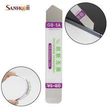 Профессиональный инструмент для открывания, металлический инструмент, гибкий стальной лом, металлический инструмент для iPhone, iPad, iPod, инструменты для ремонта мобильных телефонов, планшетов