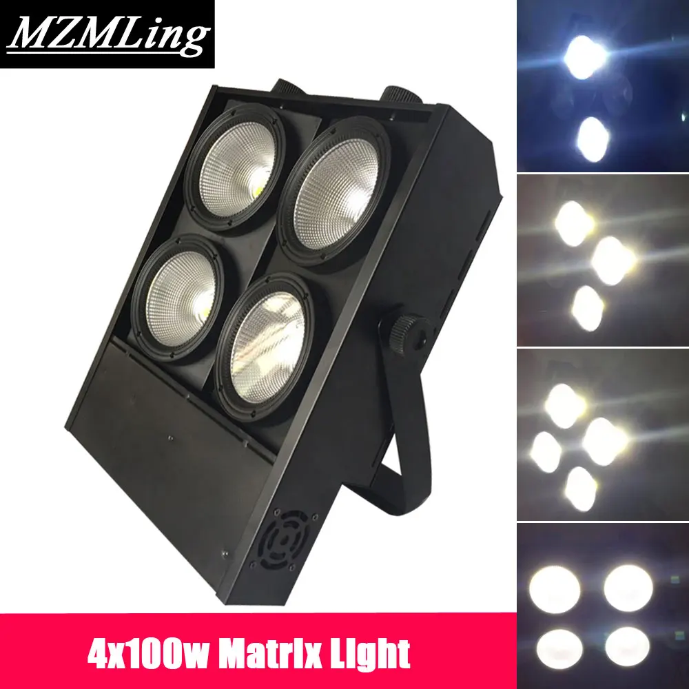 

4x100w Audience Light Warm White Led Light Led Outdoor /Flood Light DJ /Bar /Party /Show /Stage Light LED Stage Machine