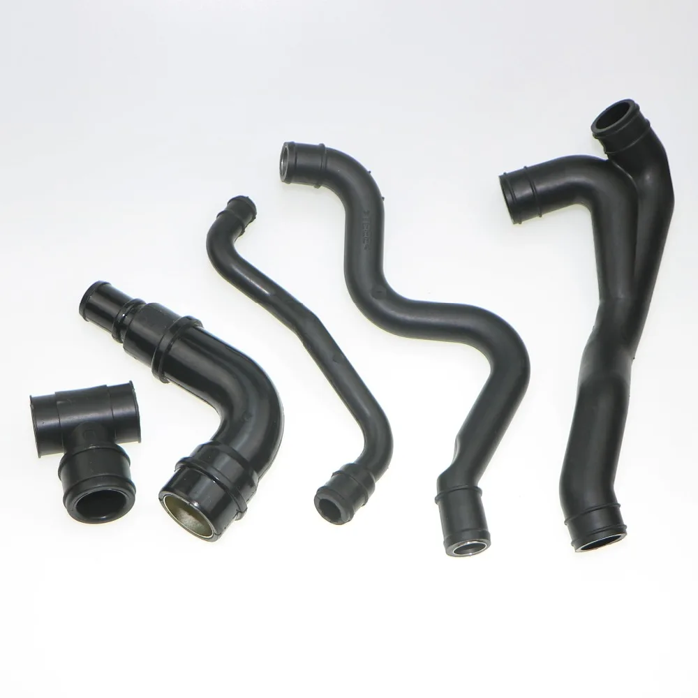 

1Set 1.8T Exhaust Gas Ventilation Tubes Crankcase Pipes For vw Bora Beetle Golf Jetta 06A 103 221AH 06A 103 213 AF 06A 103 213F