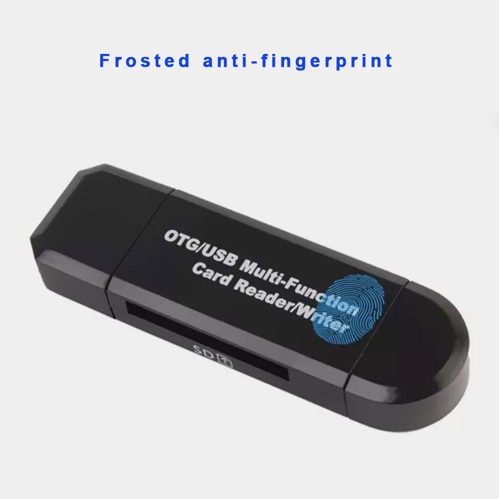 YuBeter Многофункциональный USB 2,0 кард-ридер SD Micro SD TF OTG кард-ридер адаптер для Android смартфона ноутбука ПК планшета