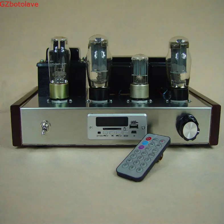 JBH 6N9P 6P3P Tube Amplifier USB MP3 Decoder HIFI single ended Lamp Amp