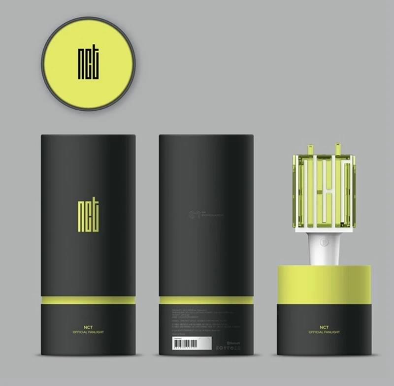 Светодиодный NCT Kpop официальная палка лампа в стиле хип-хоп Lightstick музыкальный концертный фонарь флуоресцентная палочка вспомогательная палка для фанатов подарок