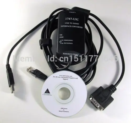 1747-UIC USB Кабель для программирования 1747 UIC Allen Bradley к DH485 - 1747-PIC | Обустройство дома
