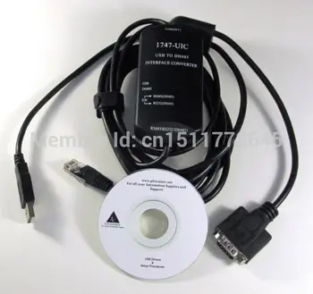 

DHL Fast Shipping 1747UIC 1747-UIC USB Programming cable 1747 UIC for USB to DH485 - USB to 1747-PIC