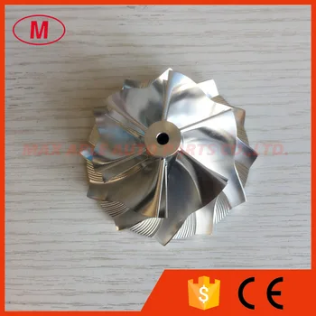 

TD03 52.00/68.01mm 6+6 blades reverse high performance Turbo Billet/milling/aluminum 2024 compressor wheel